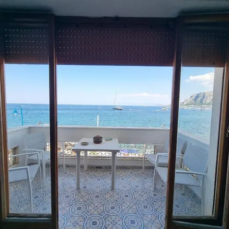 아파트 Emilia Mondello Emily Con Vista Sul Mare *