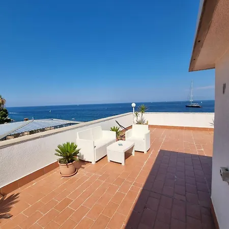 Emilia Mondello Emily Con Vista Sul Mare 아파트 *